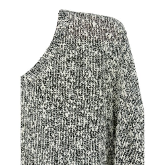 Anthropologie X Clu Willoughby Shimmer Knit Ruffle Hem Bow Back L/S Top - Picture 11 of 16